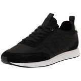 Calvin Klein RETRO RUNNER SOCK LACEUP MIX Erkek Spor Ayakkabı Black/Bright White 44