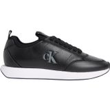 Calvin Klein RETRO RUNNR SOCK PATCH LTH Kadın Spor Ayakkabı, Ck Black, 38