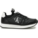 Calvin Klein RUNNER SOCK LACEUP ML LTH Siyah Kadın Sneaker