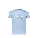 Calvin Klein Seasonal Monologo Tee Mavi Erkek T-shirt