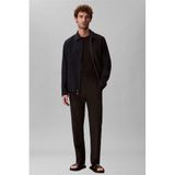 Calvin Klein Seersucker Blouson Mont, 2XL, LV04LF424G, BLUE, Erkek