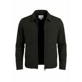 Calvin Klein Seersucker Blouson Mont, S, LV04LF424G, BLACK, Erkek