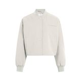 Calvin Klein short bomber jacket Kadın Ceket Ivory XL