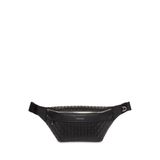 Calvin Klein Siyah Erkek Bel Çantası EMBLEM AOP EMBOSS WAISTBAG