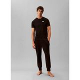 Calvin Klein Siyah Erkek Bisisklet Yaka T-Shirt LV00NB4733UB1_S/S Crew Neck 3pk