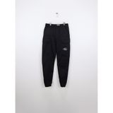 Calvin Klein Siyah Erkek Çocuk Lastikli Lastikli bel Regular Fit Kargo Pantolon IB0IB02597BEH