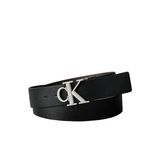 Calvin Klein Siyah Erkek Kemer CK BUCKLE TUMBLED 35MM ADJ/REV