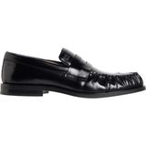 Calvin Klein Siyah Erkek Klasik Ayakkabı ESS RUBBER LOAFER WR POL LTH