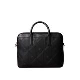 Calvin Klein Siyah Erkek Laptop Çantası XL EMBLEM AOP EMBOSS COMMUTER