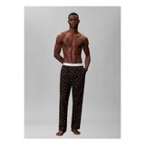 Calvin Klein Siyah Erkek Normal Fit Logo Baskılı Eşofman Altı LV00NM2830PCS