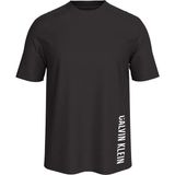 Calvin Klein Siyah Erkek Normal Logo Baskılı T-Shirt LV00NM3019UB1