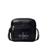 Calvin Klein Siyah Erkek Postacı Çantası BOLD LOGO WEBBING SQUARE CROSSBO