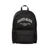 Calvin Klein Siyah Erkek Sırt Çantası GRAPHIC CAPSULE ROUND BACKPACK
