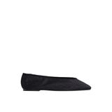 Calvin Klein Siyah Kadın Babet SQUARE BALLERINA MESH