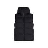 Calvin Klein Siyah Kadın Fermuarlı Yaka Normal Kalıp Yelek 00GWF4O510BAE-PW-PADDED VEST, M