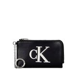 Calvin Klein Siyah Kadın Kartlık BOLD CK L ZIP CARDCASE