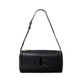 Calvin Klein Siyah Kadın Omuz Çantası BOLD CK SLOUCHY SHOULDER BAG