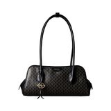 Calvin Klein Siyah Kadın Omuz Çantası EMBLEM TRIO AOP SHOULDER BAG