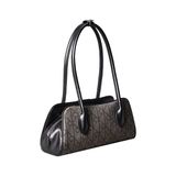 Calvin Klein Siyah Kadın Omuz Çantası EMBLEM TRIO JACQUARD SHOULDER BA