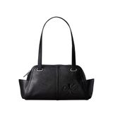 Calvin Klein Siyah Kadın Omuz Çantası POCKETS MONOLOGO SHOULDER BAG
