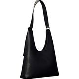 Calvin Klein Siyah Kadın Omuz Çantası WEBBING ADJ STRAP LARGE HOBO