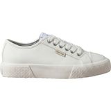 Calvin Klein Siyah Kadın Sneaker Vulc Lace Up Low Lth - Beyaz