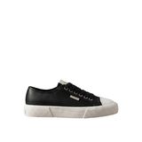 Calvin Klein Siyah Kadın Sneaker VULC LACE UP LOW LTH