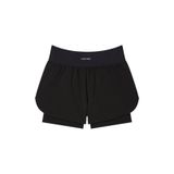 Calvin Klein Siyah Kadın Şort ICON SPORT 2 IN 1 SHORTS