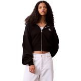 Calvin Klein Siyah Sweatshirt, XS, LV047C216GUB1, SİYAH, kadın