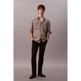 Calvin Klein Slim Refined Cotton Pantolon Siyah, 32, LV04LC619G, Black, Erkek