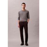 Calvin Klein Slim Sateen Trouser Chino Pantolon, 38, LV04LD613G, Siyah, Erkek
