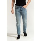 Calvin Klein Slim Taper Dispatcher Jean Erkek Jean Pantolon Mavi