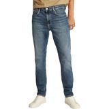 Calvin Klein Slim Taper Koyu Mavi Jean Pantolon, 38/32, J30J327537, Denim Dark, Erkek