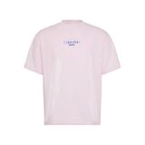 Calvin Klein SS 16S RLXD FIT CKJ GRAPHIC TEE Erkek Pembe T-Shirt