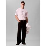 Calvin Klein Ss 16S Rlxd Fit Ckj Graphic Tee T-Shirt, XL, LV04RC851GTN9, Pembe, Erkek