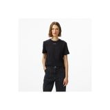 Calvin Klein SS 20S Classic Logo Tee Kadın Bisiklet Yaka T-Shirt Siyah