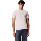 Calvin Klein SS 30s EU CALVIN KLEIN TRVL GRAP T-Shirts Erkek WHITE M