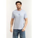 Calvin Klein SS 30S Micro Monologo Graphic Te Erkek Bisiklet Yaka T-Shirt