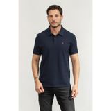 Calvin Klein Ss Casual Pique Classic Erkek Polo Yaka T-Shirt Lacivert