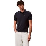 Calvin Klein SS CASUAL PIQUE CLASSIC POLO Erkek Polo T-shirt, Mavi, M