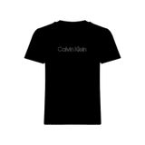 Calvin Klein SS CLASSIC FOIL TEE Kadın Siyah T-Shirt