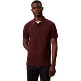 Calvin Klein SS MONOGRAM PIQUE POLO Erkek Polo Tişört Mocha Brown S