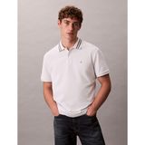 Calvin Klein SS MONOGRAM PIQUE TIPPED POLO Tişört Erkek