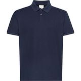 Calvin Klein Ss Refined Pique Tipped Classic Polo T-Shirt, L, LV04LC239GCEF, Lacivert, Erkek