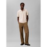 Calvin Klein Ss Refined Pique Tipped Classic Polo Yaka T-Shirt, S, TYC348CE30BF24F0DAD897500, BEJ, Erkek