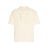 Calvin Klein Ss Rlxd Premium Interlock Emblem T-Shirt, M, LV04LE200GYAC, Sarı, Erkek