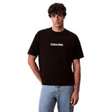 Calvin Klein ss rlxd standard logo crewnk tee Erkek T-shirt black 2XL