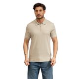 Calvin Klein Ss Slim Supima Zip Polo Yaka T-Shirt, S, TYC61EDDFB1B7F8B49CFBB600, BROWN, Erkek