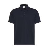 Calvin Klein SS Stripe Stretch Jacquard Polo Yaka T-Shirt, L, LV04LB220G, Lacivert, Erkek