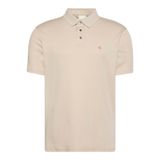 Calvin Klein Ss Supima Chest Emb Erkek Polo Yaka T-Shirt Kahverengi